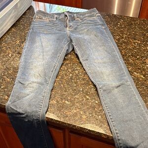 Buckle Women's Skinny Jeans in Blue